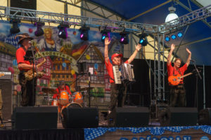 Bavarian Festhalle stage at Oktoberfest NW